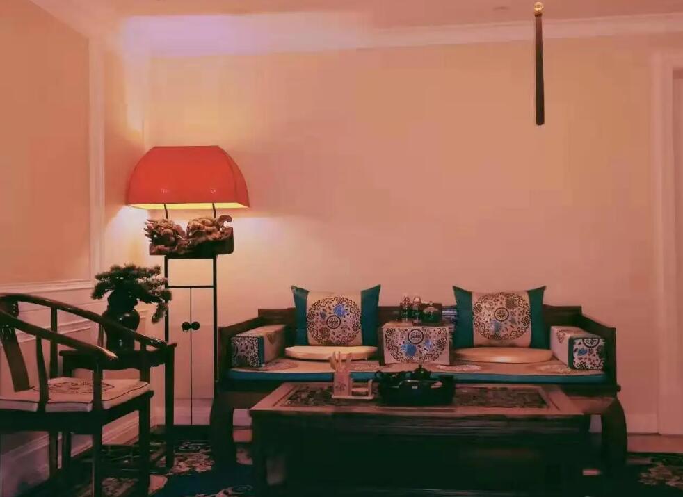 青岛市南会所茶馆环境一角